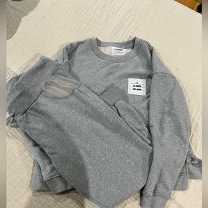 Grey sweatsuit set